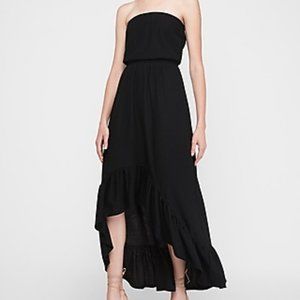 Strapless Hi-Lo Maxi Dress NWT